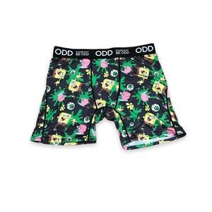 Odd by Odd Sox Men's "SpongeBob Squarepants" Boxer Brief - Large